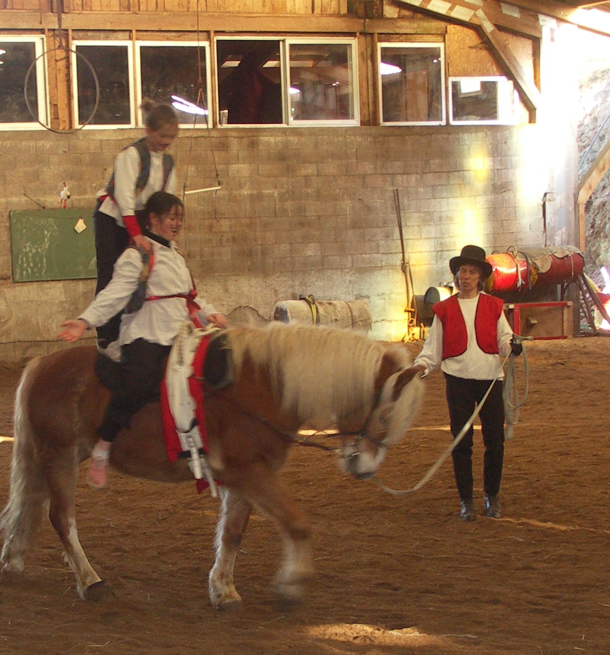 Monitrice d'équitation