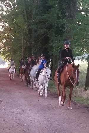 Monitrice d'équitation